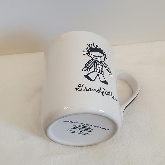 CHILDREN Of The Inner Light Grandfather White Black Coffee Cup Mug - Picture 11 of 14